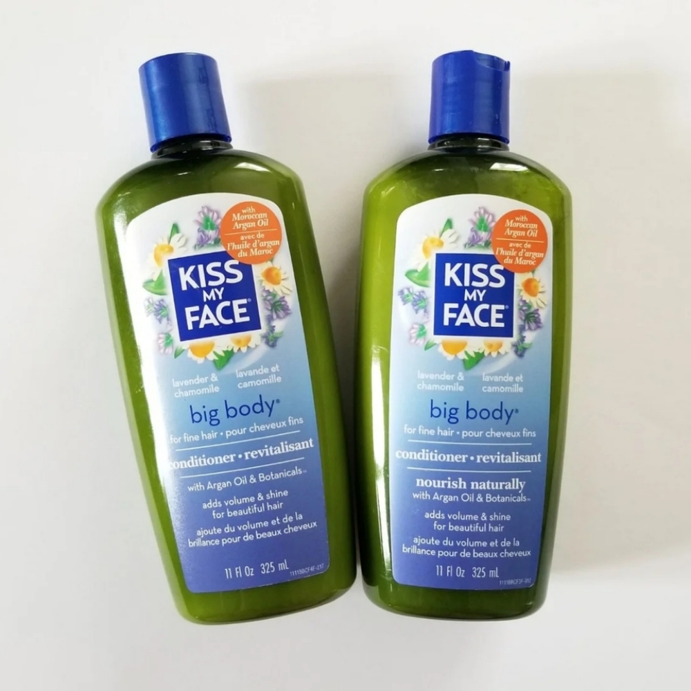 KISS MY FACE Big Body Conditioner NEW, Lot of 2